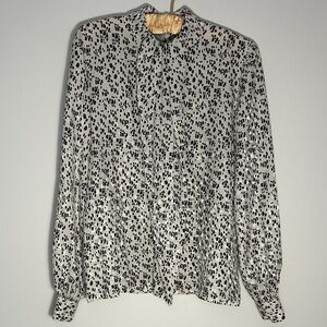 Vintage Silk Adrianna Papell Blouse
